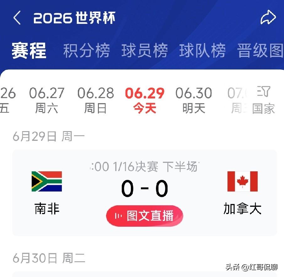 世界杯淘汰赛打响了，74分钟依然0：0