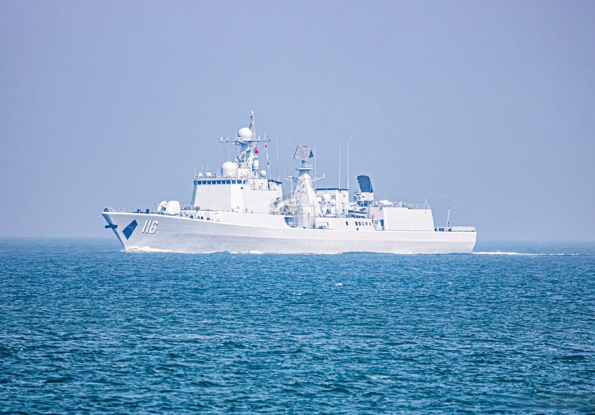 中外舰闻 渤海防空阵地 