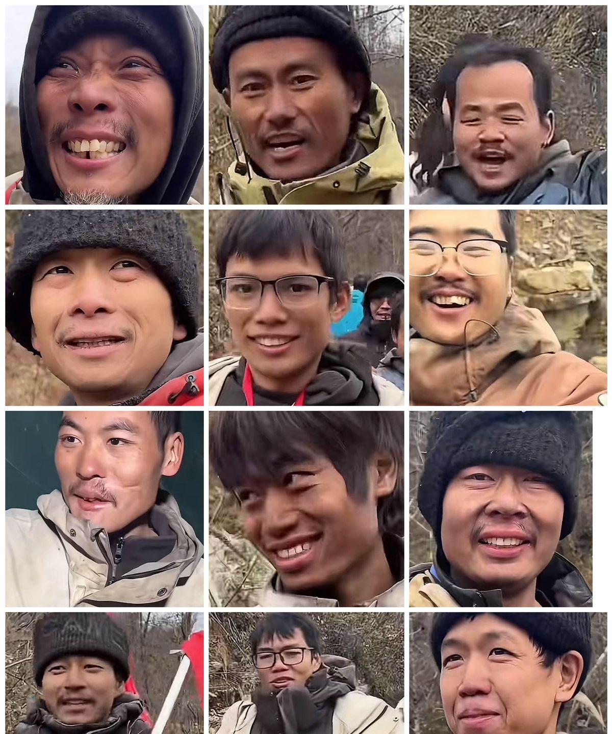 荒野求生拍到第39天，山里突然零下，有人值守直接晕倒，体温掉到35度。
导演组连