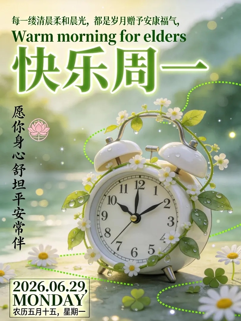 🌻໑ຼ0໑ຼ6.6.29. 农历五月十五🌺💕谨祝新周吉祥喜乐!💞✍🏻️
