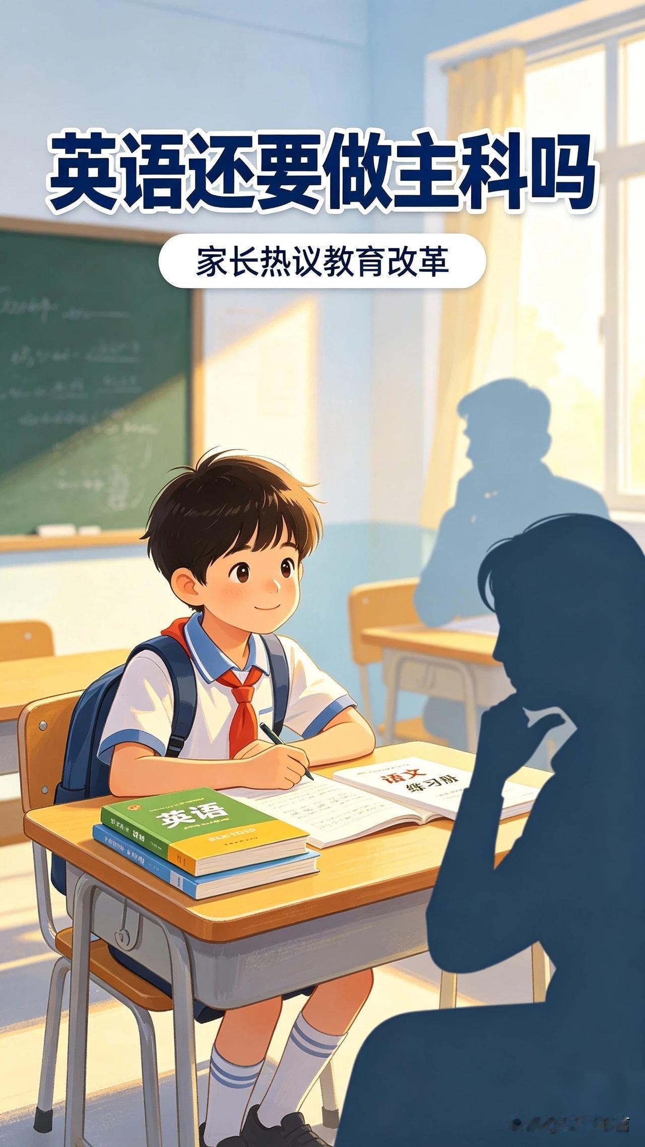 你支持英语不进主科吗

关于英语是否退出主科，最近一直是大家热议的话题，不同家长