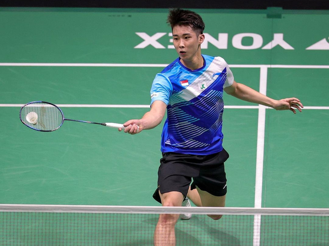 骆建佑🇸🇬 21-14、21-14 🇫🇮科尔约宁下轮对手：奈良冈功大🇯