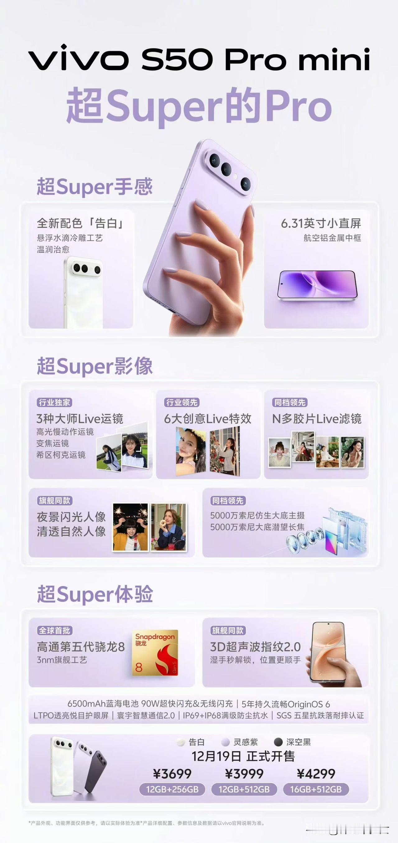来来来，两图看懂今天发布的vivo S50系列，一共是出了S50和S50 Pro