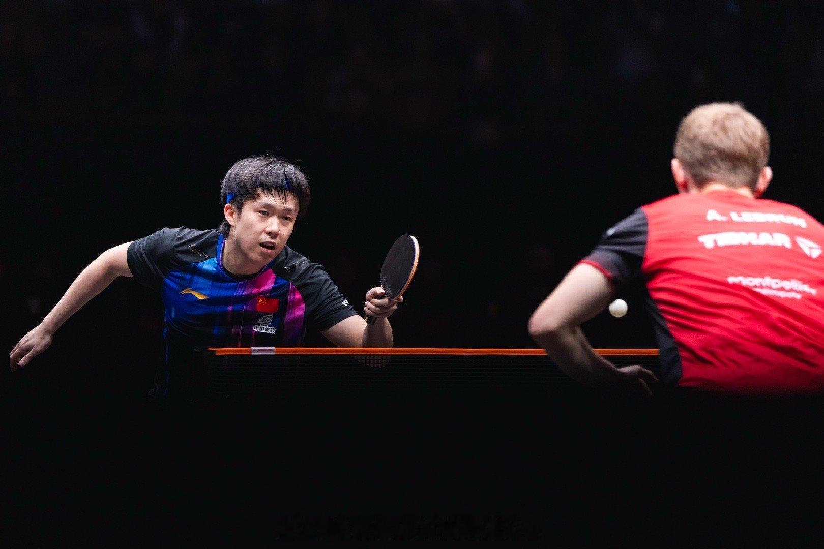 男单1/4决赛王楚钦(CHN)4-1艾利克斯·勒布伦(FRA)【11-6，11-