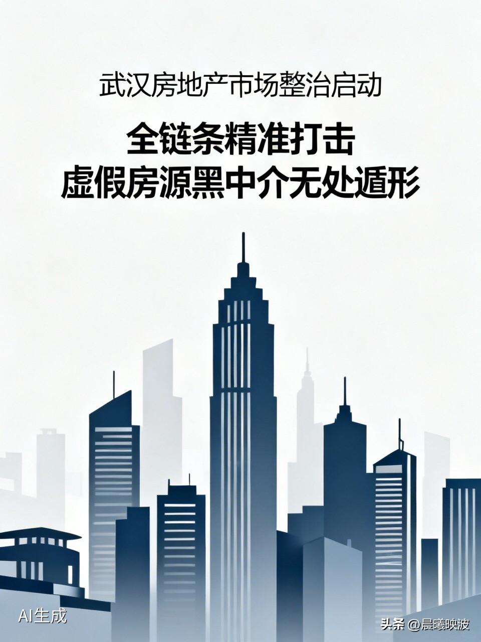 武汉“史上最严”房地产市场整治启动：全链条精准打击，虚假房源、黑中介无处遁形
