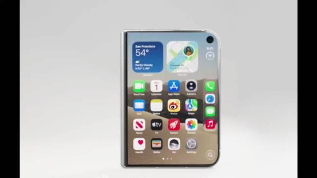 #苹果折叠屏开售##iPhoneDuo开售带火华为阔折叠#iPhone Duo开售带火了华为阔折叠，