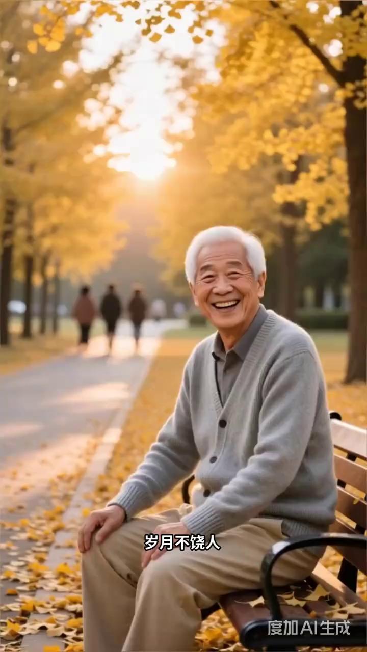 岁月不饶人，我们也不饶岁月。保持好心态，多笑笑，多走走，多看看身边的美好。烦恼随