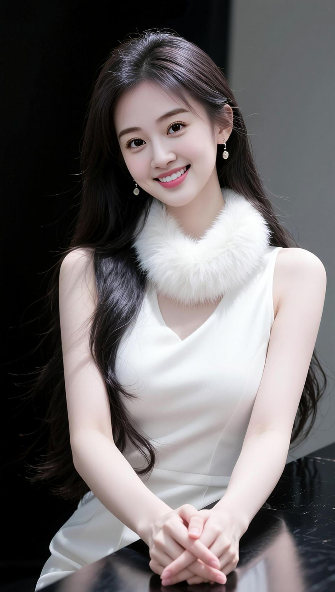 AI酒窝清纯写真 抖音ai创作