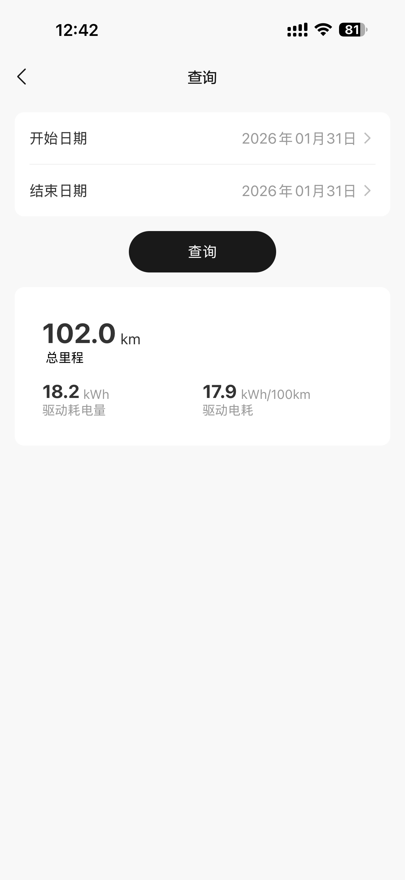 25公里高架，75公里高速，气温五六度，所以理想i8 这个续航我还是满意的！ 