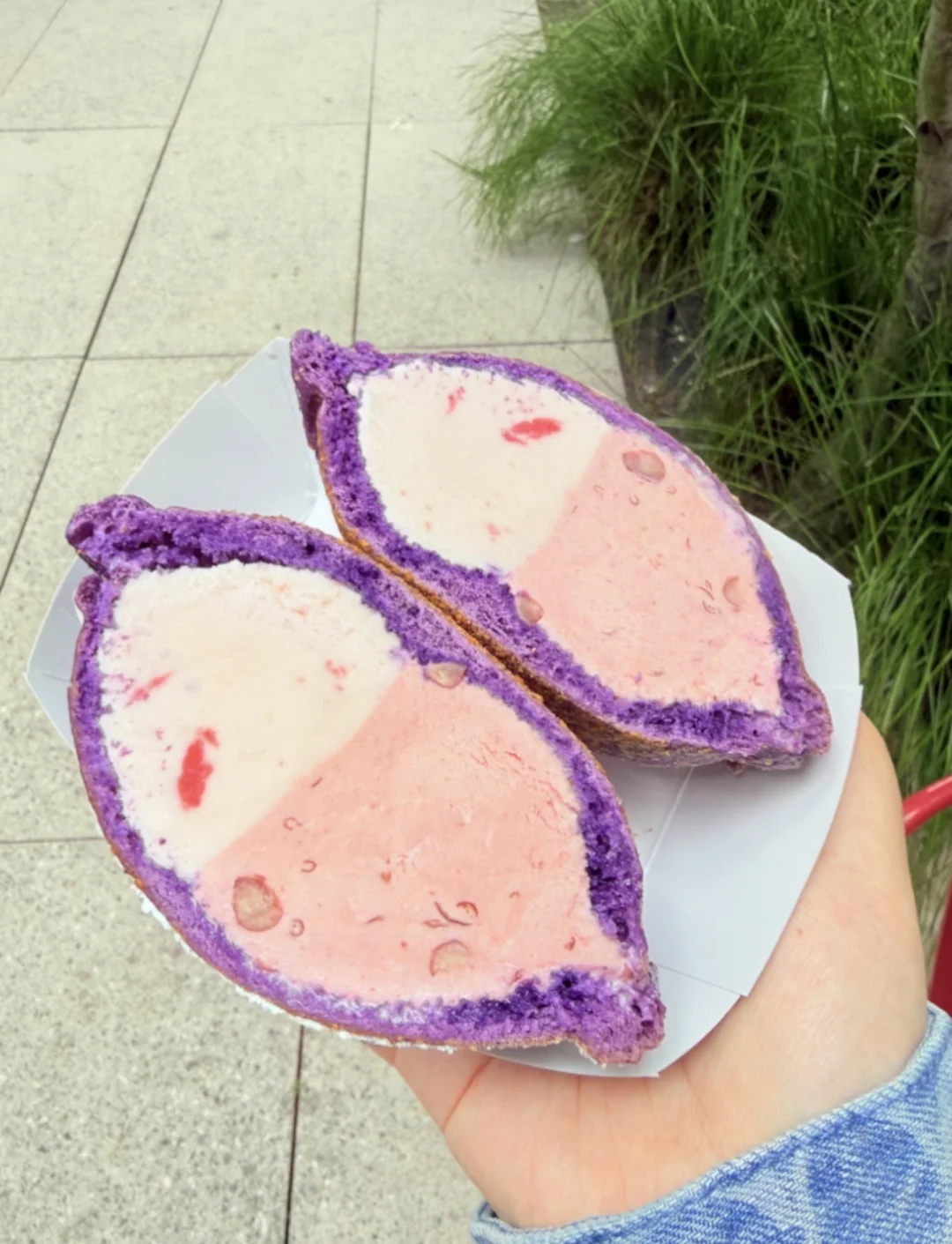 湾区宝藏💜Ube冰淇淋三明治太好吃了