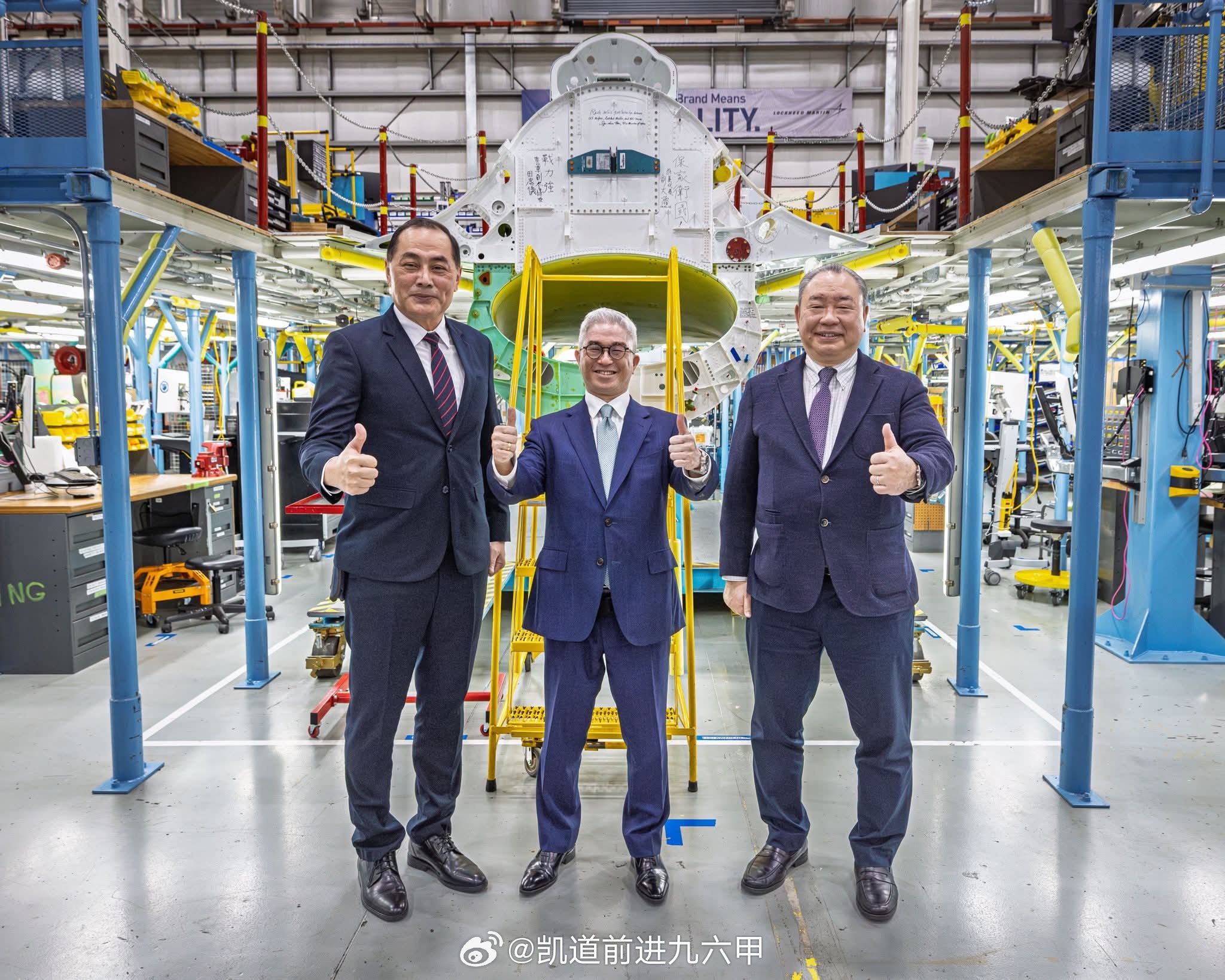 台海局势 台伪代表团于上周赴美国南卡罗莱纳州视察首架完成验收飞行测试的F-16V