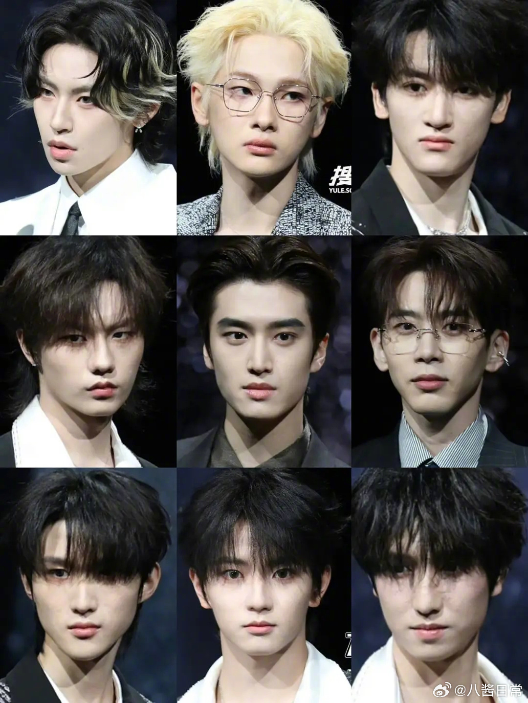 微博之夜男明星红毯怼脸生图微博之夜红毯