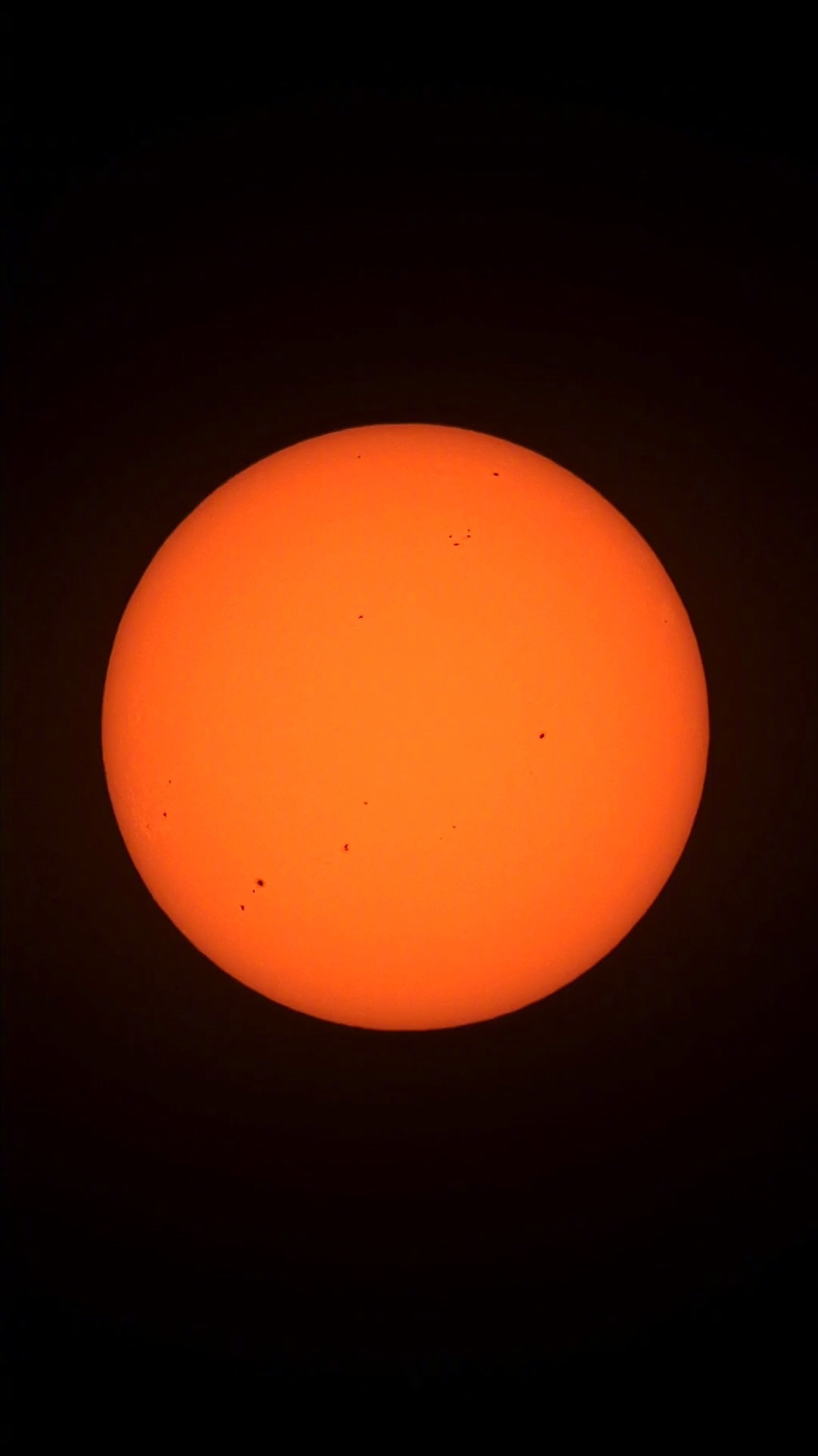 今天的太阳表面 ​​​