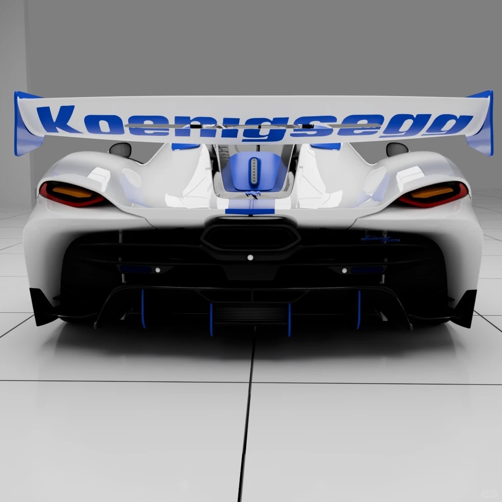 Koenigsegg Jesko Sadair‘s Spear这车模太精致了吧，