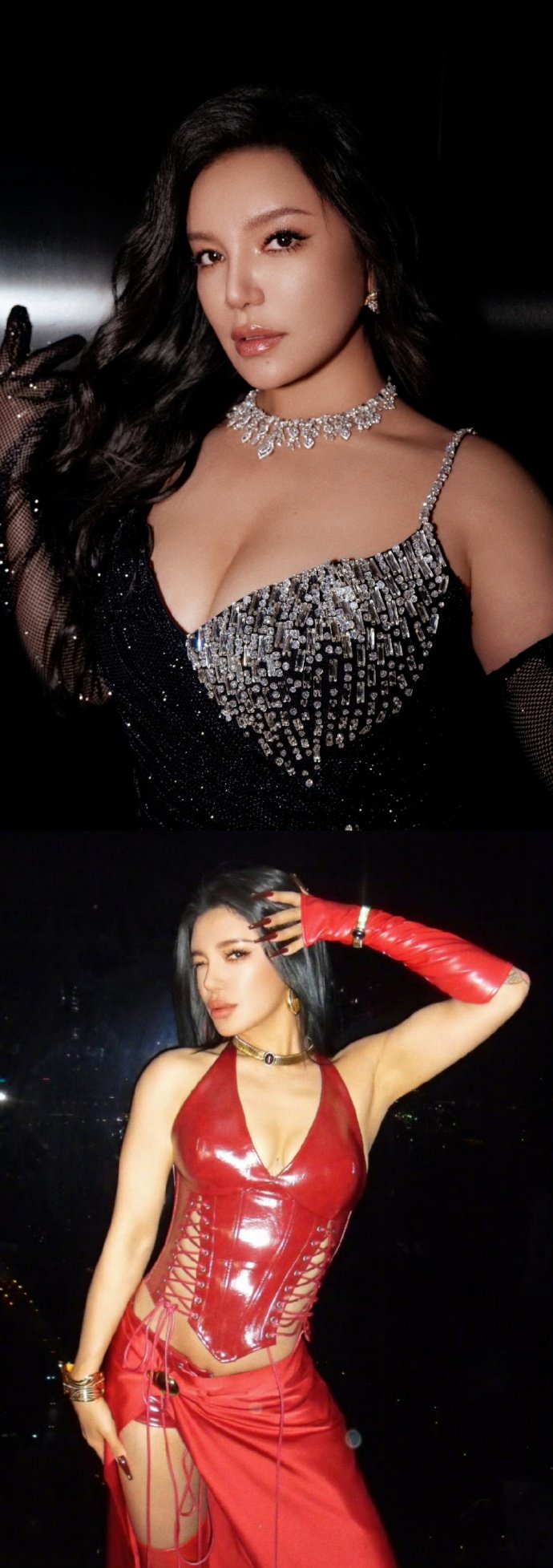 江映蓉140斤压台108斤炸场我的天！江映蓉也太美了吧！上海时装周唱跳炸场，自信