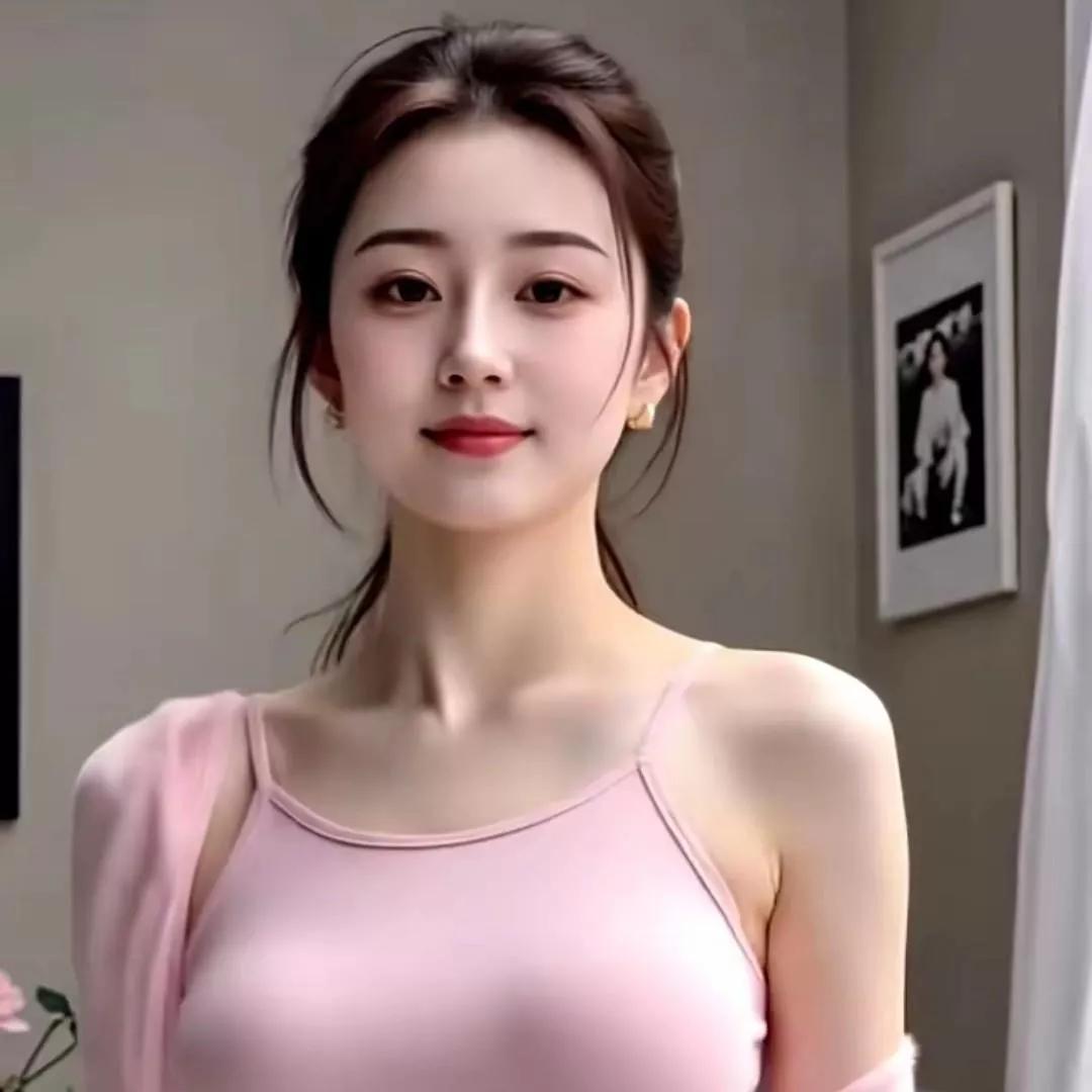 甜美少女风，粉色上衣显气质，温柔可人！嫩粉色系穿搭 粉色长袖穿搭 温柔粉色上衣 