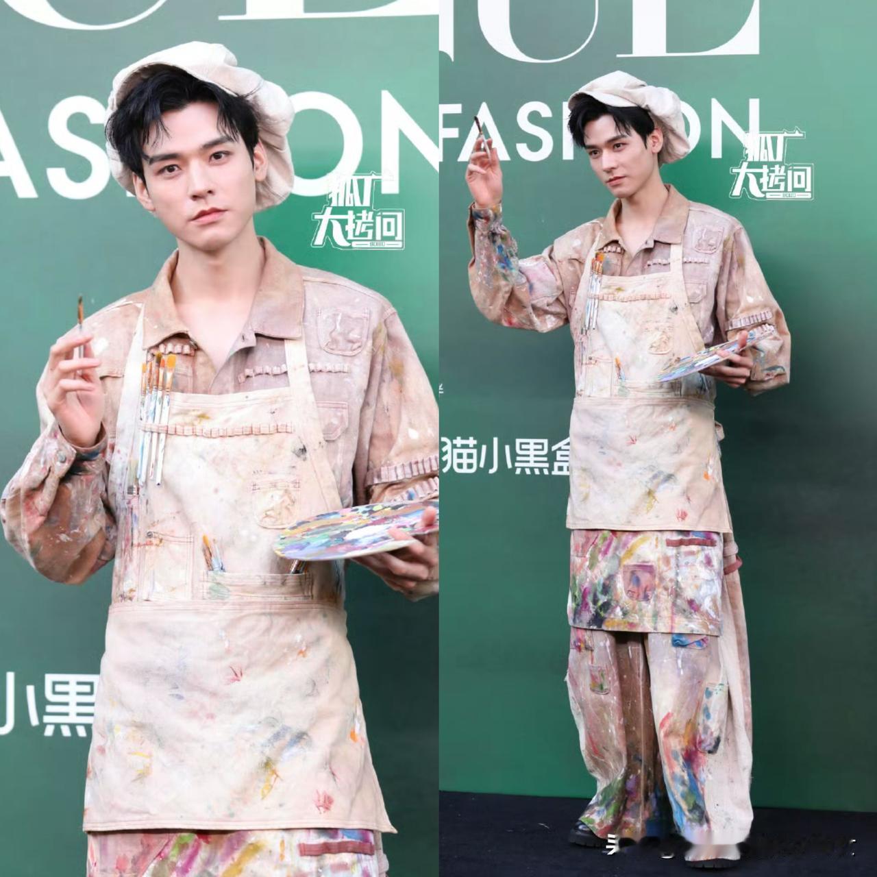 VOGUE之夜，男明星们油头粉面，脂粉气太重了！
今晚VOGUE20周年盛典来了