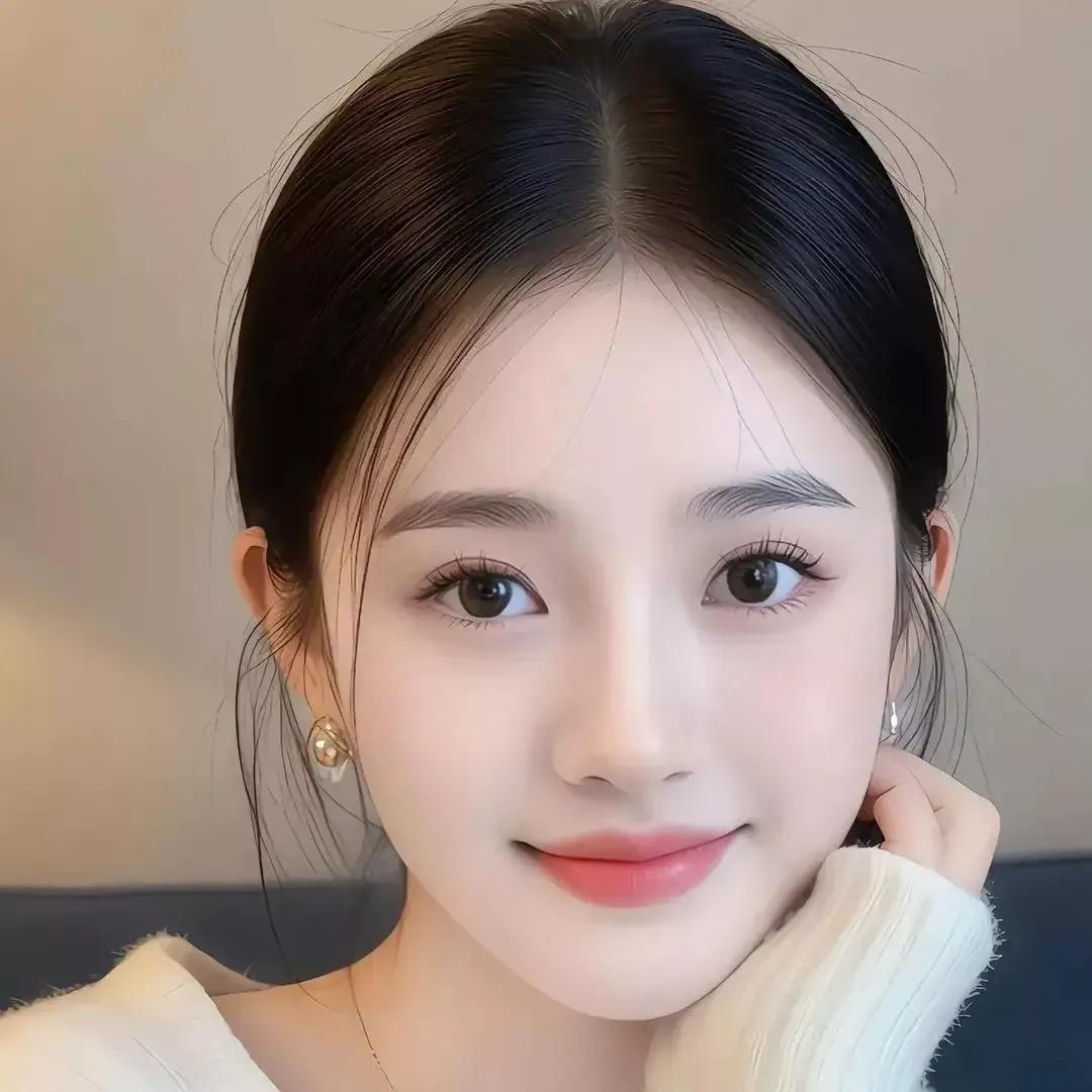 温柔甜美，微笑女神！少女感微笑女孩 美少女的微笑 元气满满的微笑 小姑娘微笑 萌