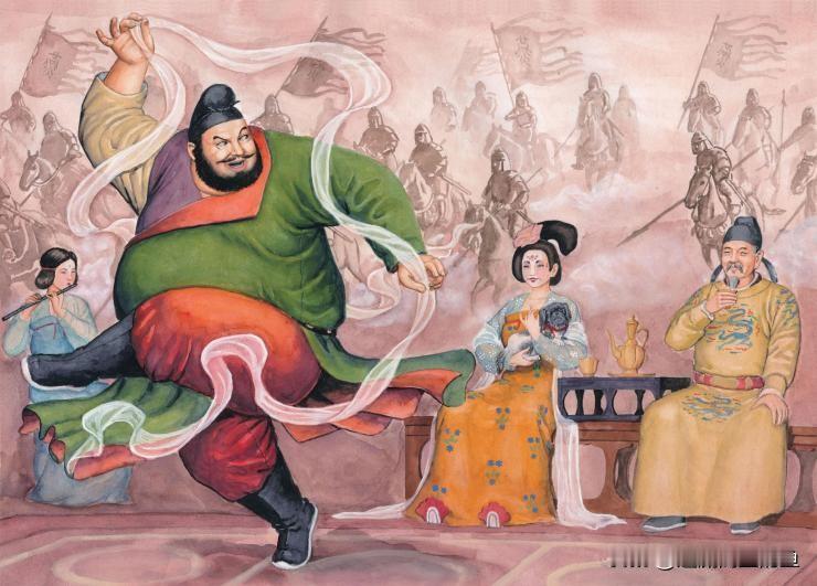 第一，唐玄宗的固执
唐玄宗晚年很固执，他在一开始就认定了安禄山只不过是一个没有野