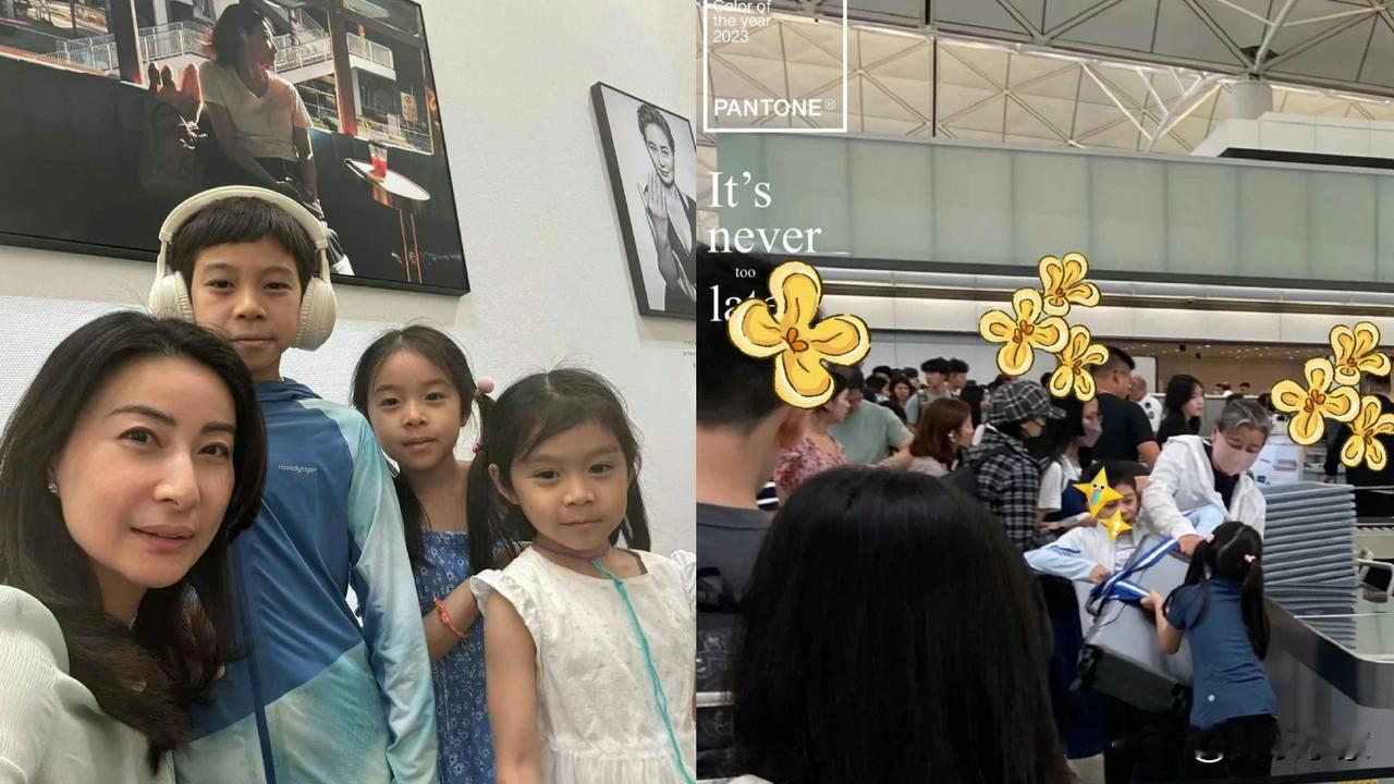 巴黎奥运｜郭晶晶妈妈带孙仔出发　霍中曦霍中妍帮手搬行李好乖巧
2024巴黎奥运各