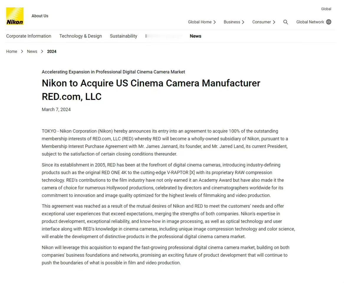 RED：我告你侵权尼康：再巴巴收了你RED：好的爹，我撤诉，你把我收了吧​​​#