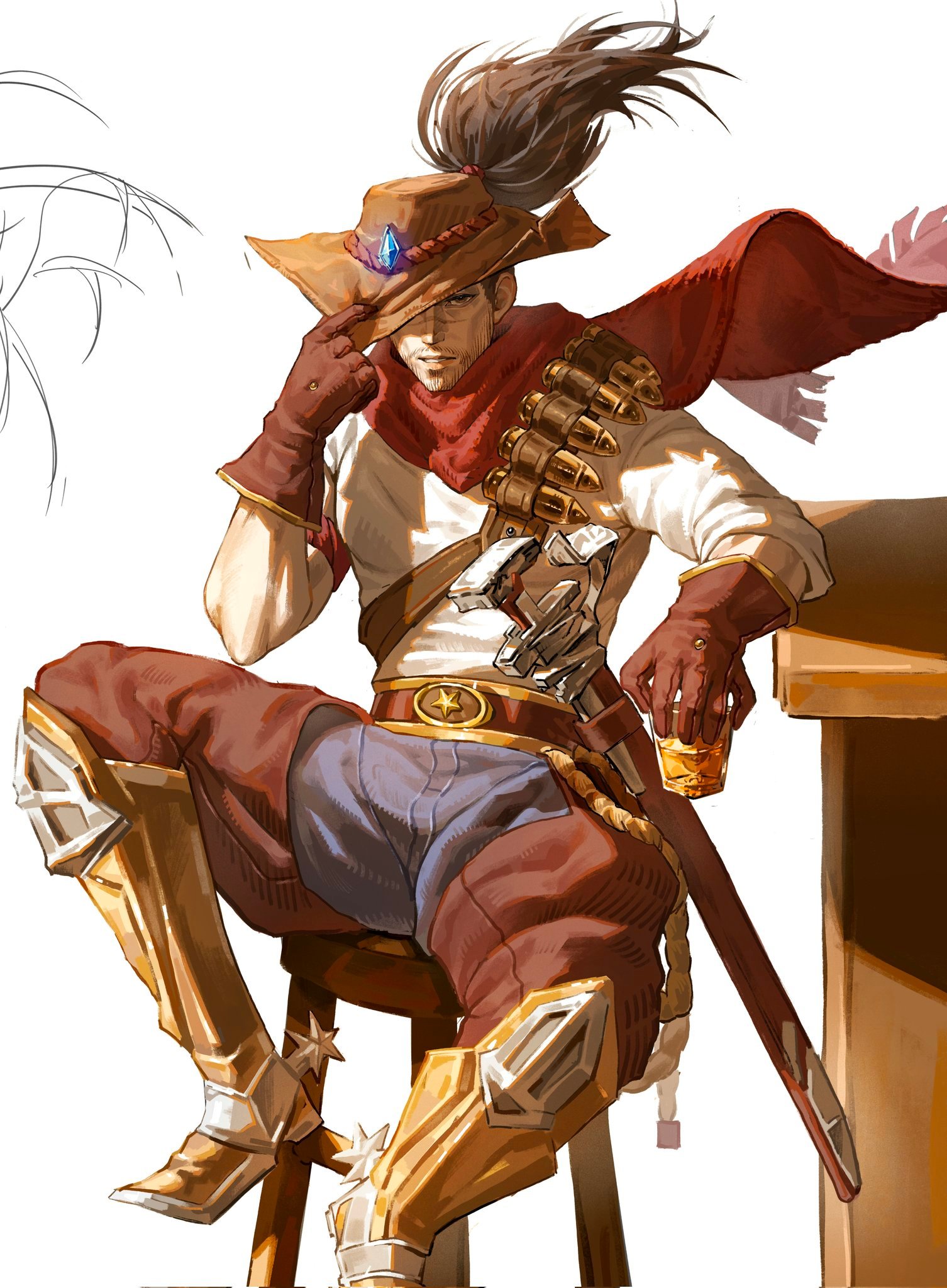 西部牛仔 亚索（cr:10_duck _0_0）英雄联盟