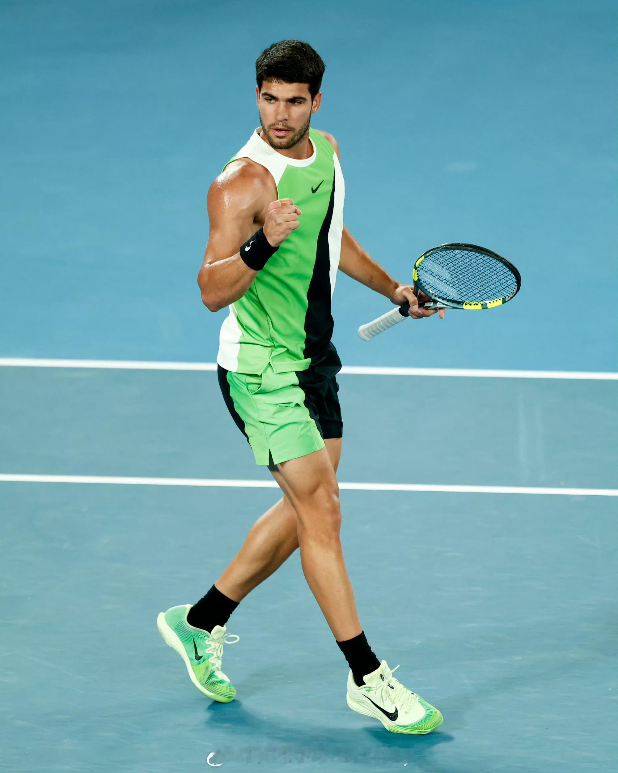 阿尔卡拉斯晋级第34个决赛🔥决赛25胜8负（胜率76%）阿尔卡拉斯首进澳网男单