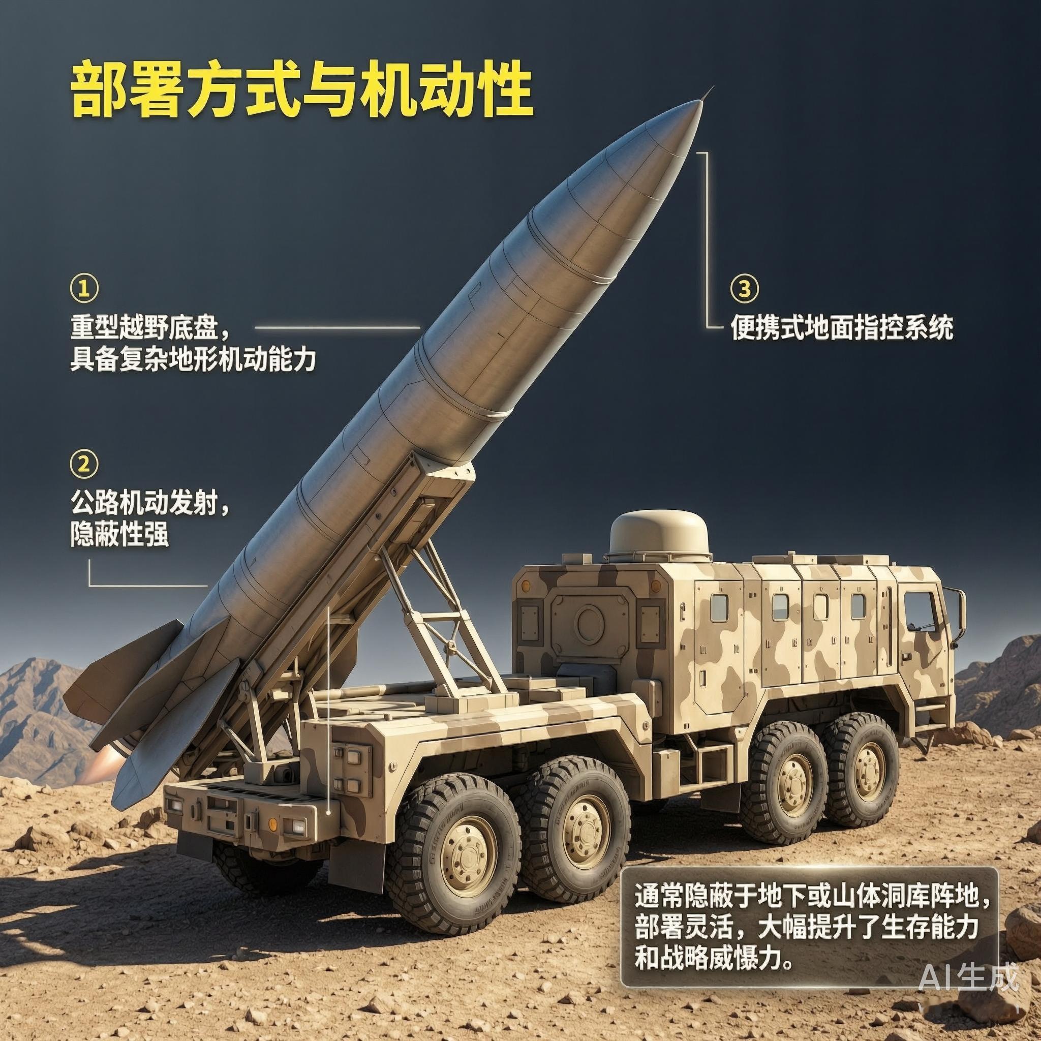 军事ai新视野 “肖哈卜-3”弹道导弹“肖哈卜-3”弹道导弹（Shahab-3）
