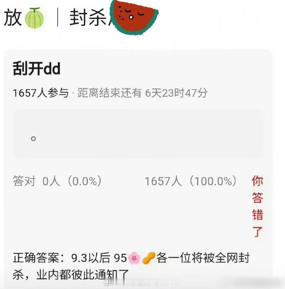 95生rfs这个🍉传到许凯，说明这个瓜是假的。因为许凯正常官宣杂志，连敏感度很