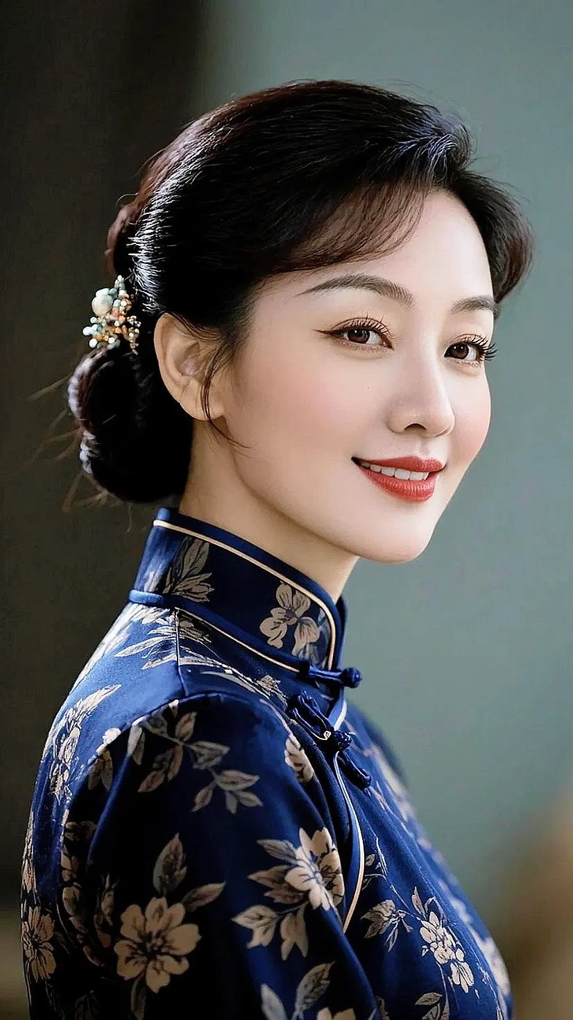 AI民国旗袍照 ai创作 玩法达人伙伴计划广告分成