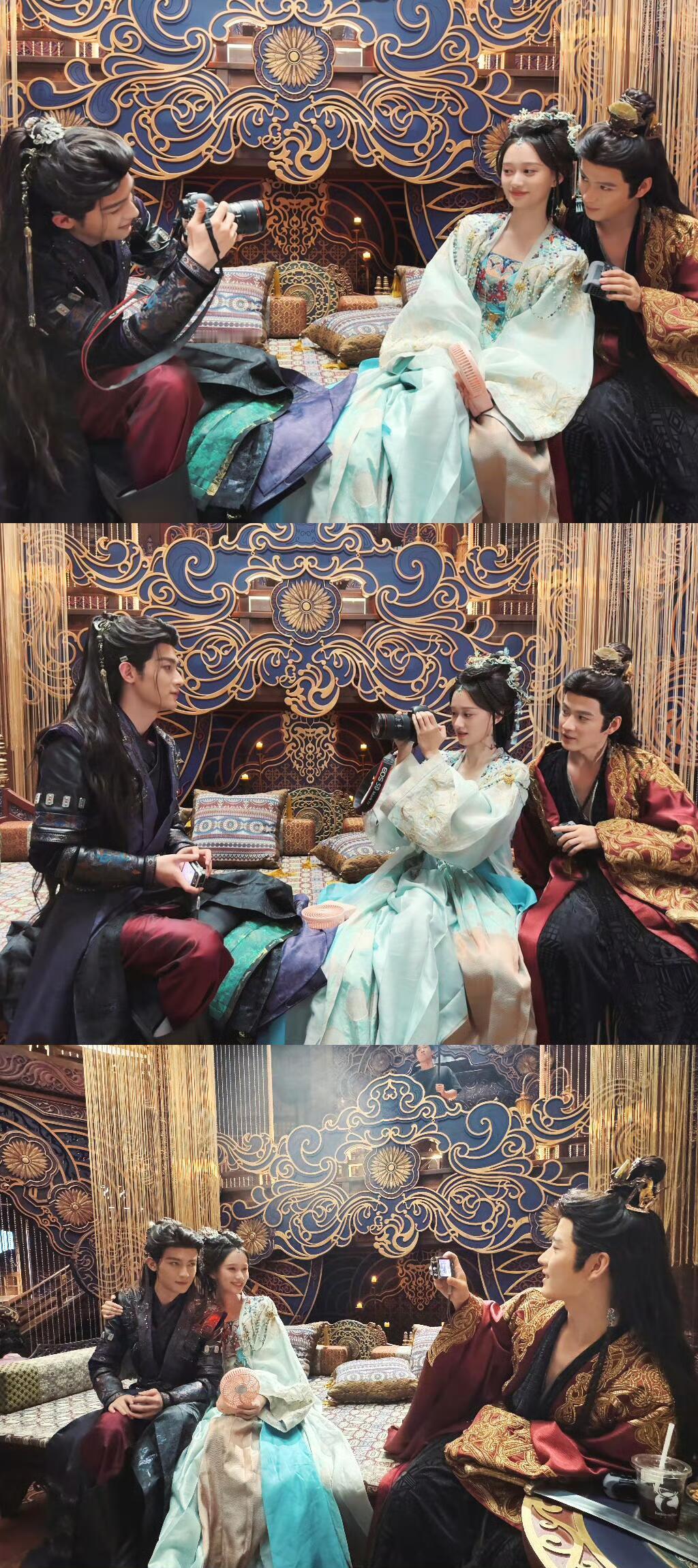 一笑随歌燃冬版你们三个这是在?🥺🥺 ​​​