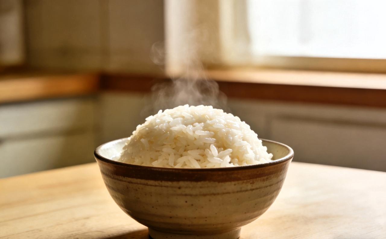 一位五星饭店厨师说：
千万别用生冷自来水煮饭，自来水中的氯气加热时，会破坏米饭里