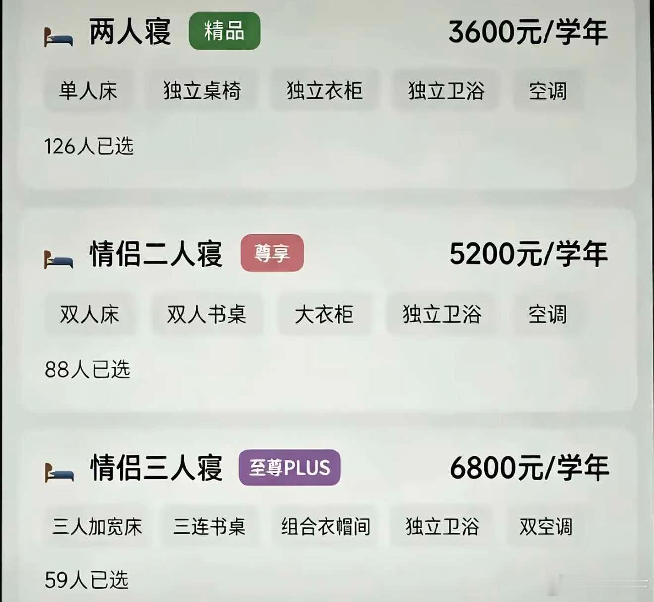 超出认知，这三人寝室，怎么住啊？ ​​​