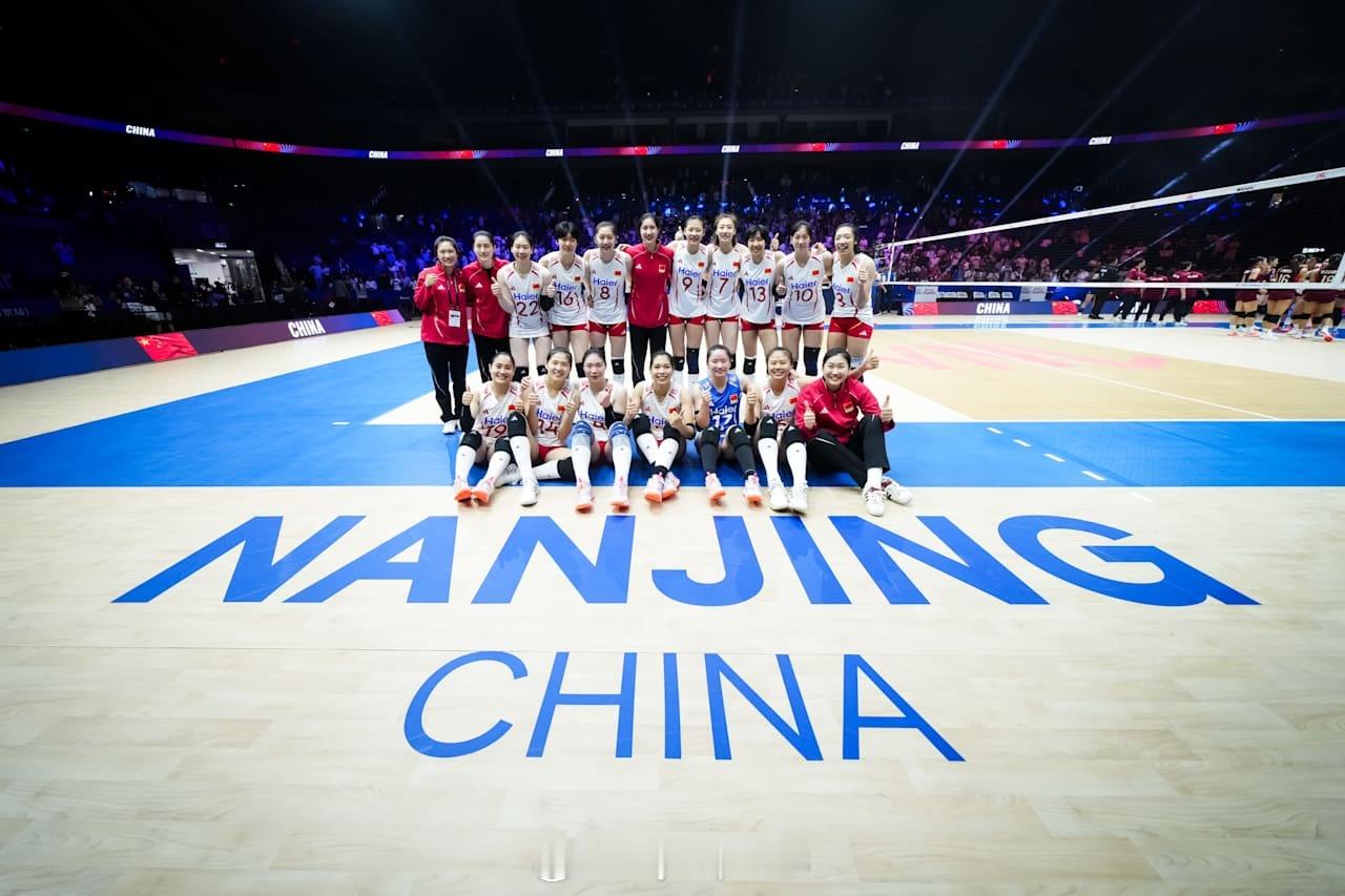 中国女排vs泰国女排中国女排3比2泰国女排2026世界女排联赛 本赛季第一张胜利