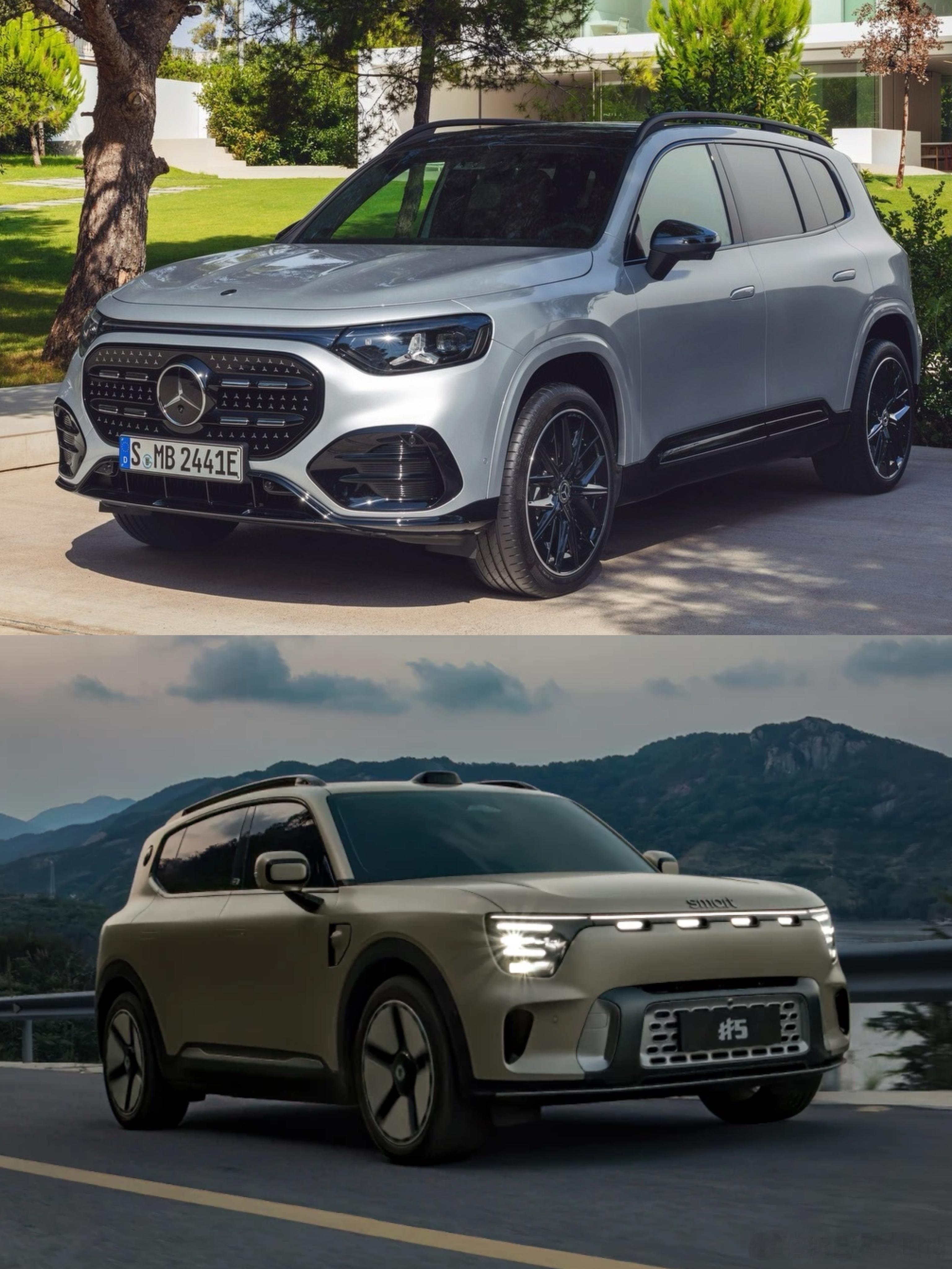 正统GLB在smart5号奔驰新能源汽车汽车