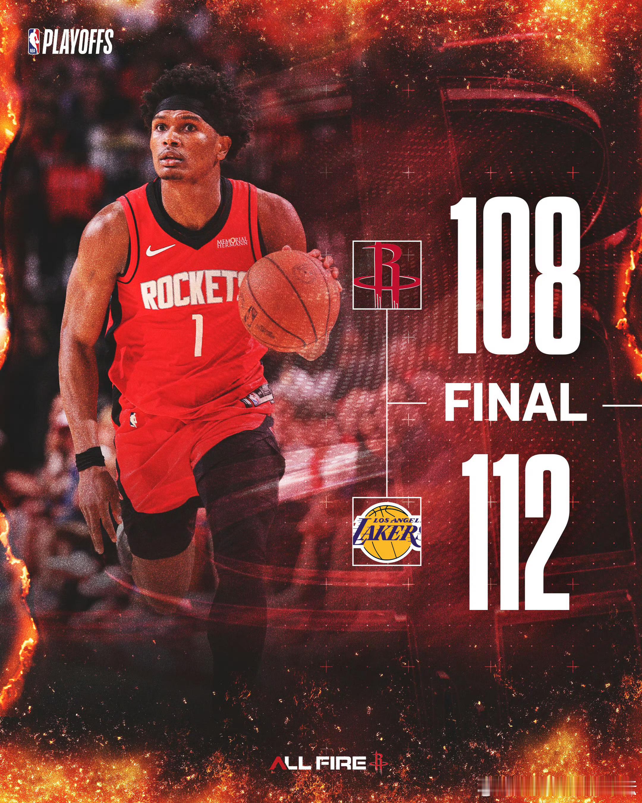 今天没时间看下半场，一看手机还是输了啊大伙说说，打的啥样？湖人vs火箭