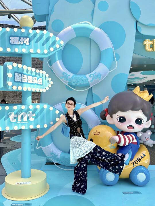 杭州超🉑️爱的快闪！！西湖边夏日新地标🫧