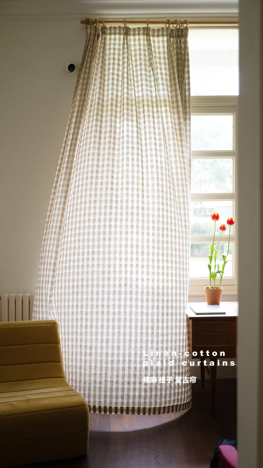 复古格子！不仅是图案，还有纯粹棉+麻