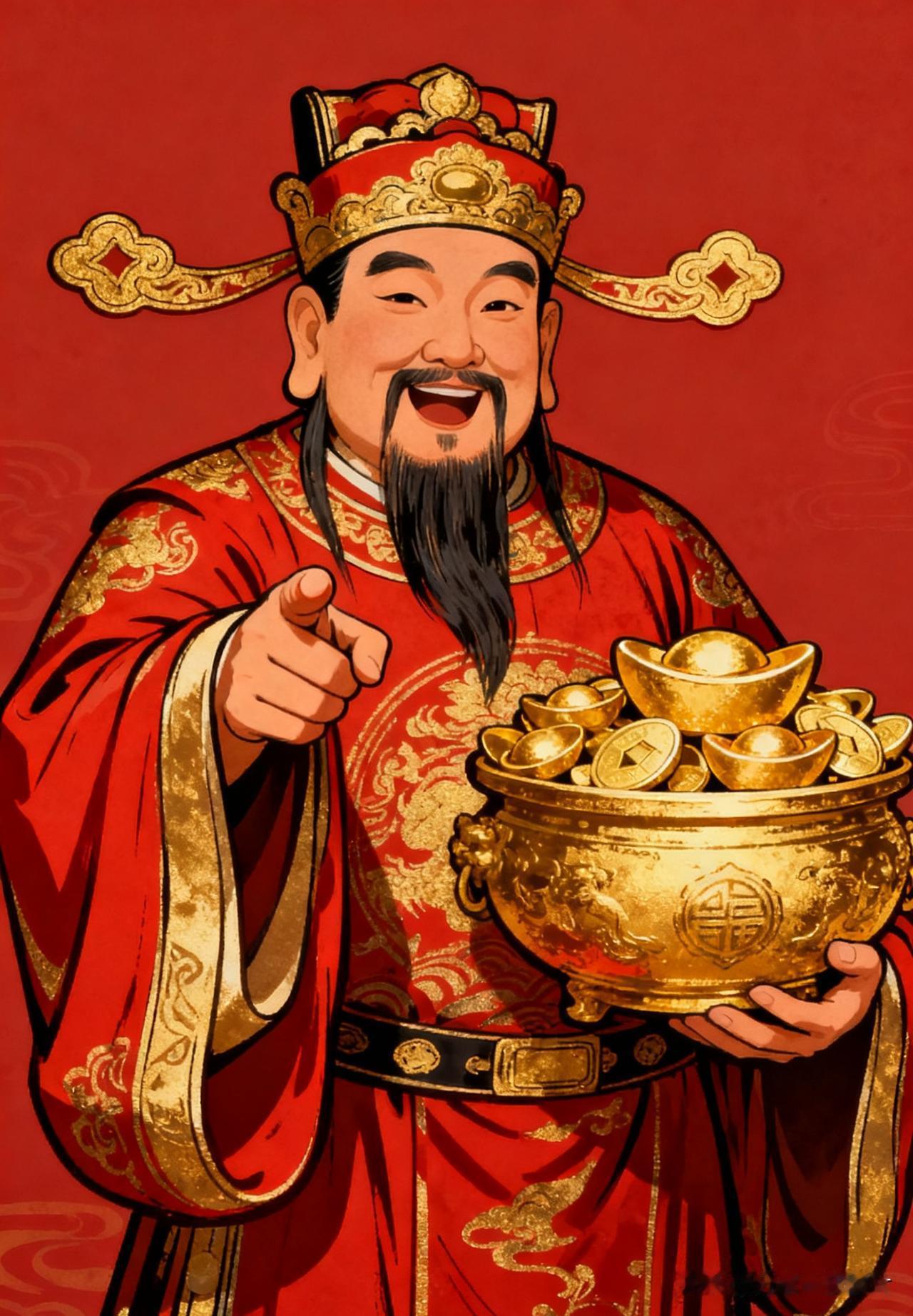 指的就是你，今天必富，双色球中大奖1000万，留下一句“天降横财”。