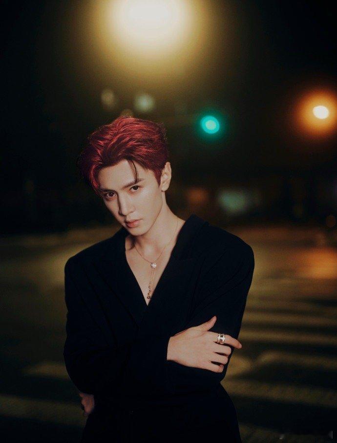 #陈哲远红发路透# ​#陈哲远红发高定look# ​​​陈哲远的红发，犹如一道亮