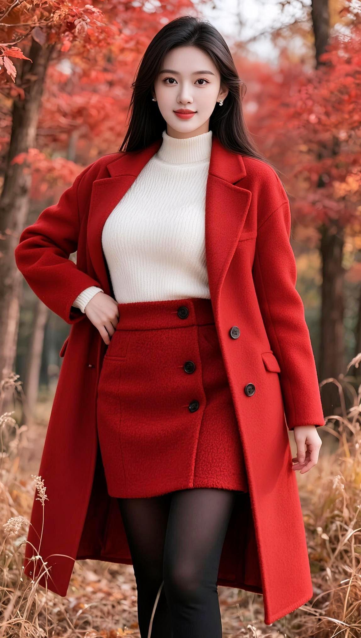 AI深秋氛围感写真 抖音ai创作