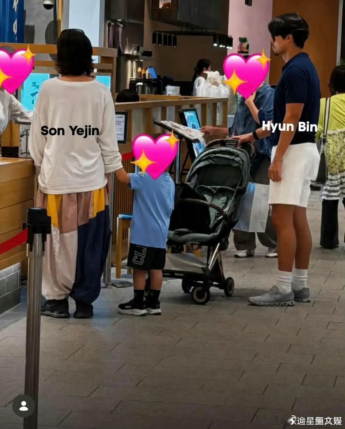 孙艺珍玄彬儿子都这么大了孙艺珍玄彬3岁儿子身高 日本偶遇孙艺珍玄彬一家，甜豆都这