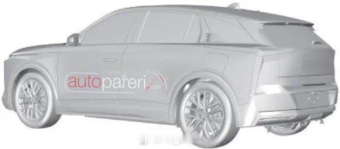 全新一代DS N°7 (D74)专利图曝光，定位中型豪华SUV。车尾整体布局和N