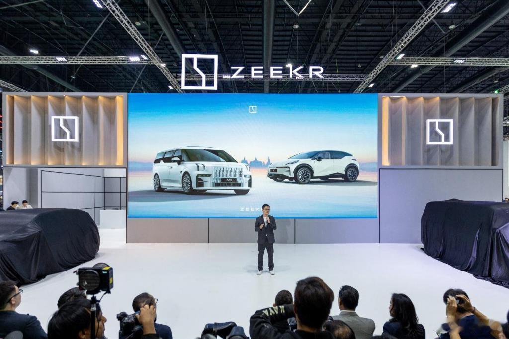 极氪宣布，其旗下极氪X、极氪007和极氪009已经借曼谷车展完成在泰国市场的亮相