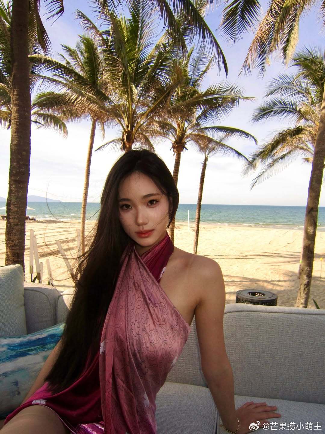 小S二女儿Lily晒海边度假照小S二女儿Lily海边度假照 小S二女儿晒海边度假