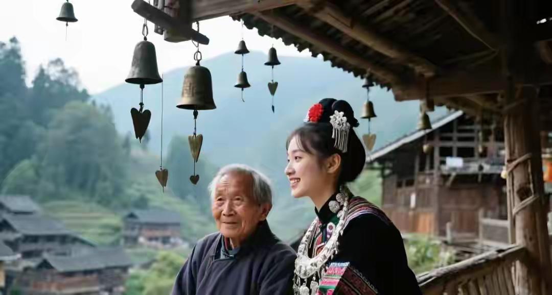 在贵州那个寨子里，风铃不是风景，是伤疤。

我第一次到云盘寨的时候，整座寨子安静