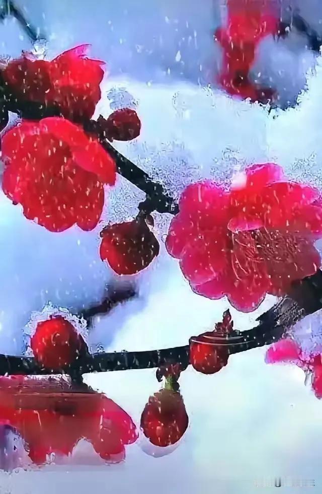 上联：雪飘梅暗香；
下联：？？？