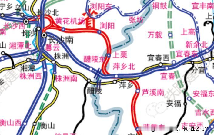 到底是长赣高铁成就了萍乡赣西顶级枢纽？还是沪昆高铁？
坦白说，绝大多数人存在认知