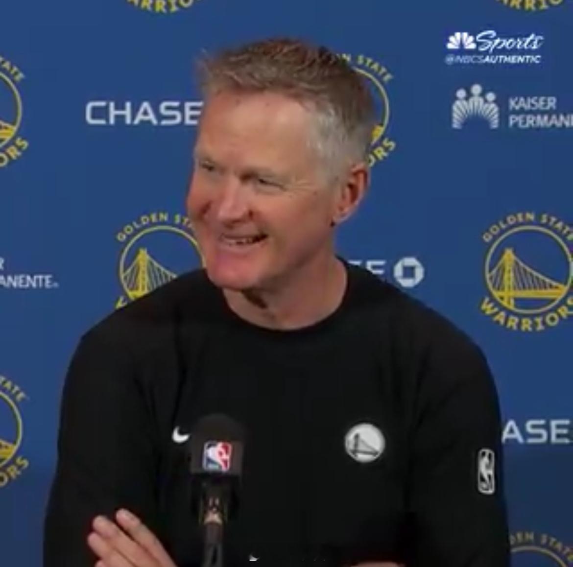 科尔今天赛前被问及会给2014年刚做主帅时的自己提什么建议时说：有机会就一定好好