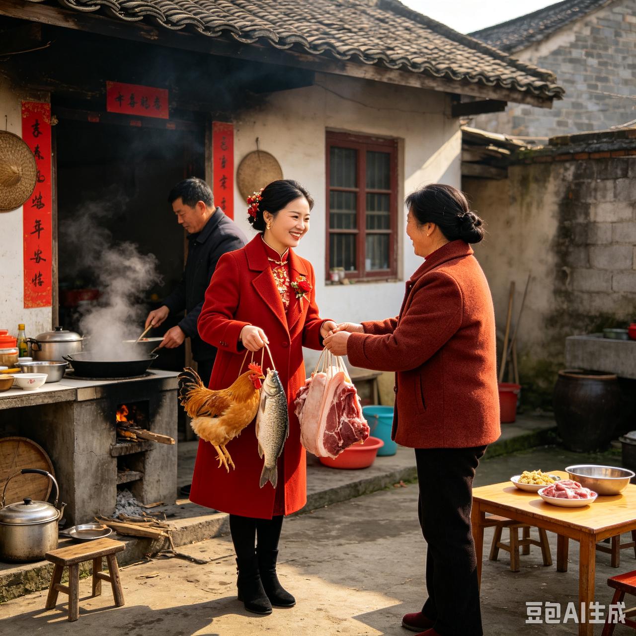 每次回娘家我带啥，弟媳就做啥，直到一次空手回家，我彻底懂了。
回娘家吃饭，是很多